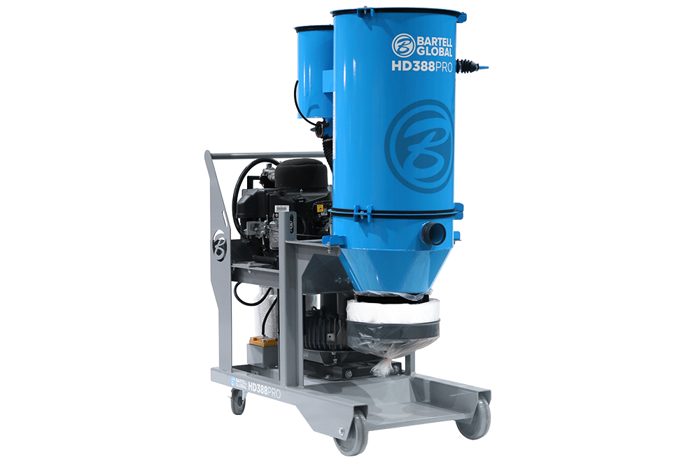 Bartell HD388PRO propane HEPA dust collector