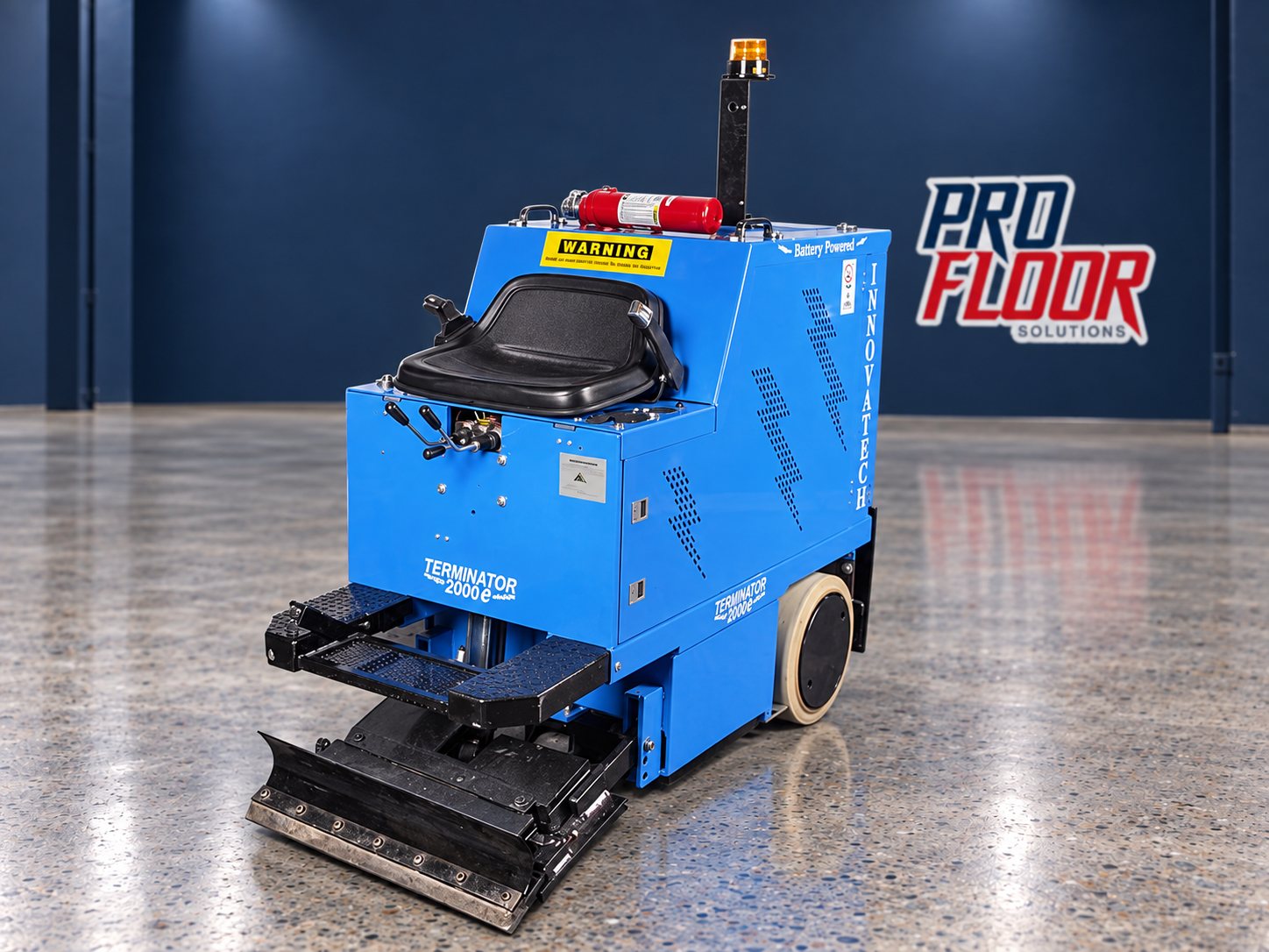 Innovotech Bartell Ride-On Scraper rental - ProFloor Solutions, Kalamazoo, MI