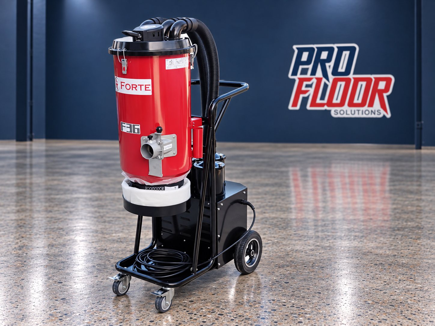 Forte 110V 3-Motor Vac rental - ProFloor Solutions, Kalamazoo, MI