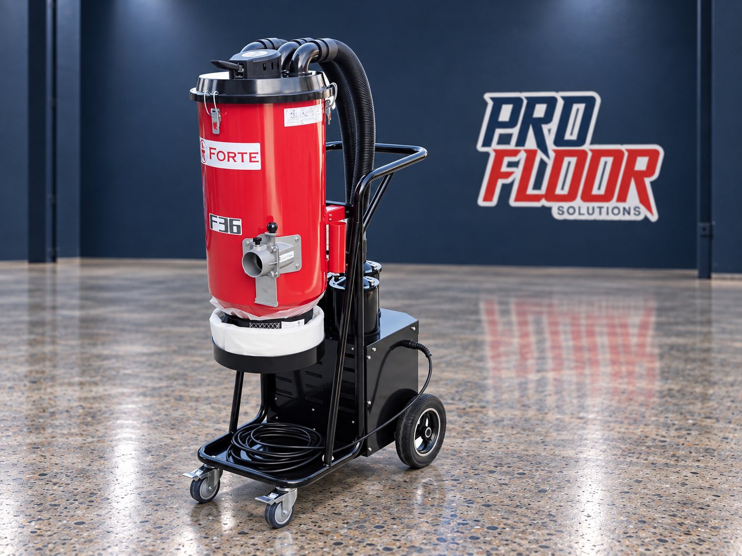 Forte 220V 3-Motor Vac rental - ProFloor Solutions, Kalamazoo, MI