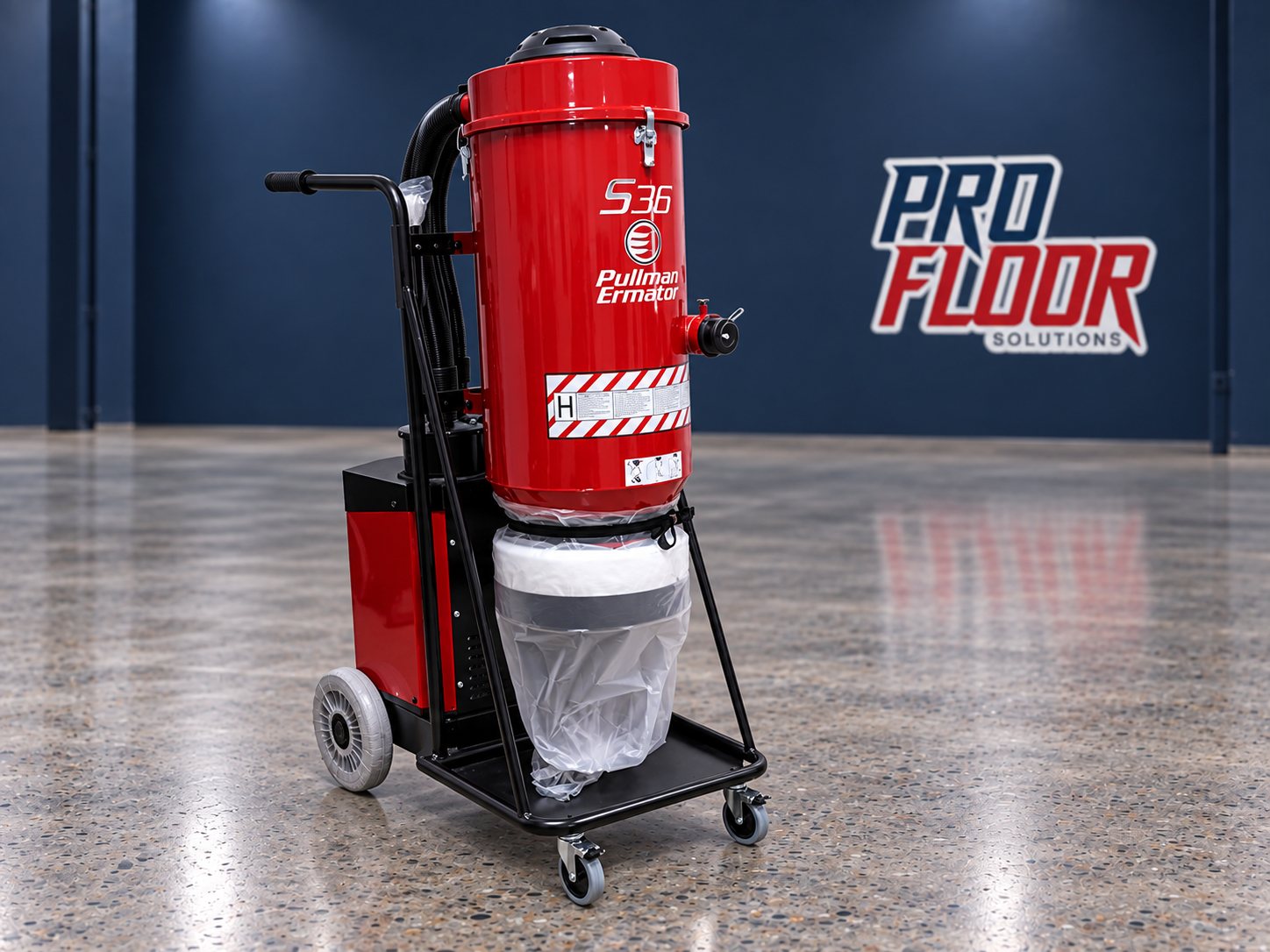 Ermator 210V 3-Motor Vac rental - ProFloor Solutions, Kalamazoo, MI
